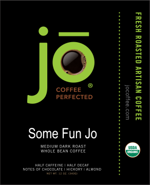 Some Fun Jo Case Pack - 6/12 oz. Case Whole Bean